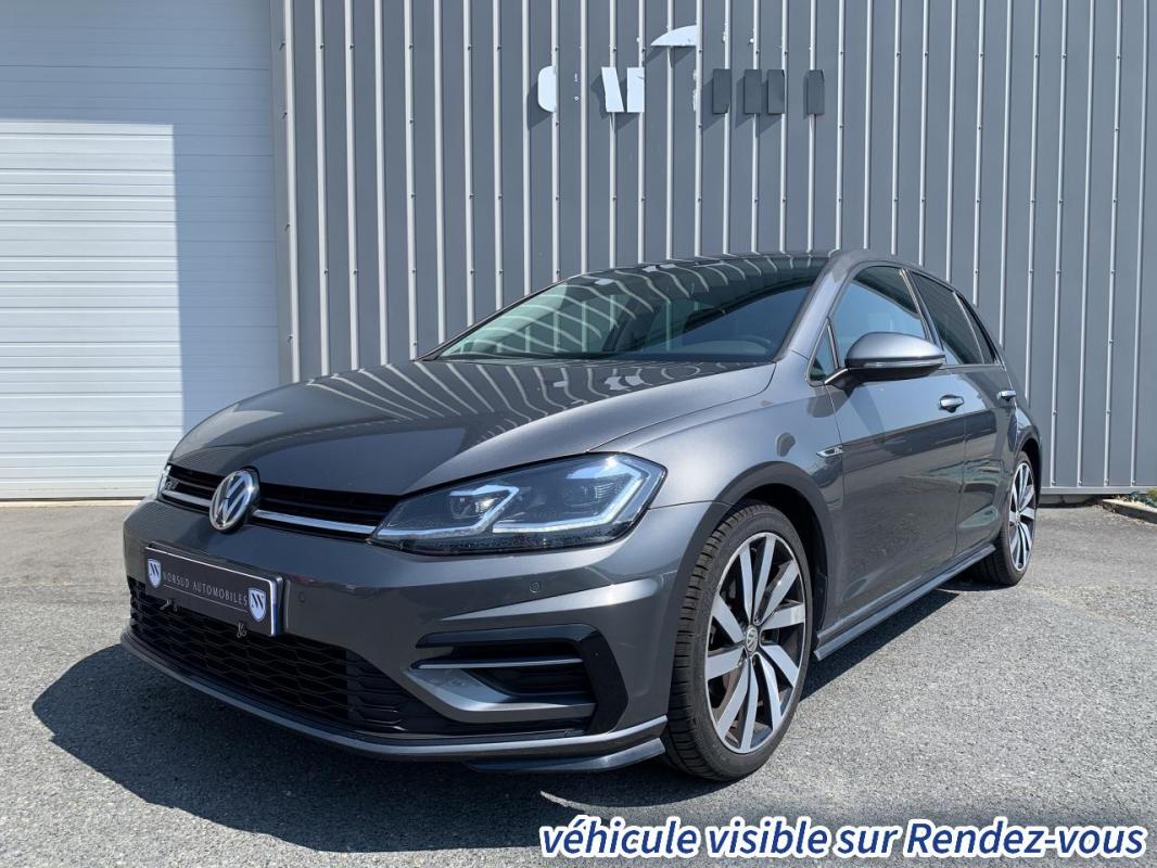 VOLKSWAGEN GOLF - VII 1.5 TSI DSG7 150 CH CARAT RLINE - GARANTIE 6 MOIS (2019)