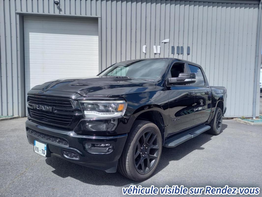 DODGE RAM - 1500 5.7 V8 395 CH HEMI CREW CAB SPORT BLACK PACKAGE - IMMAT FRANCE GARANTIE 12 MOIS (2021)