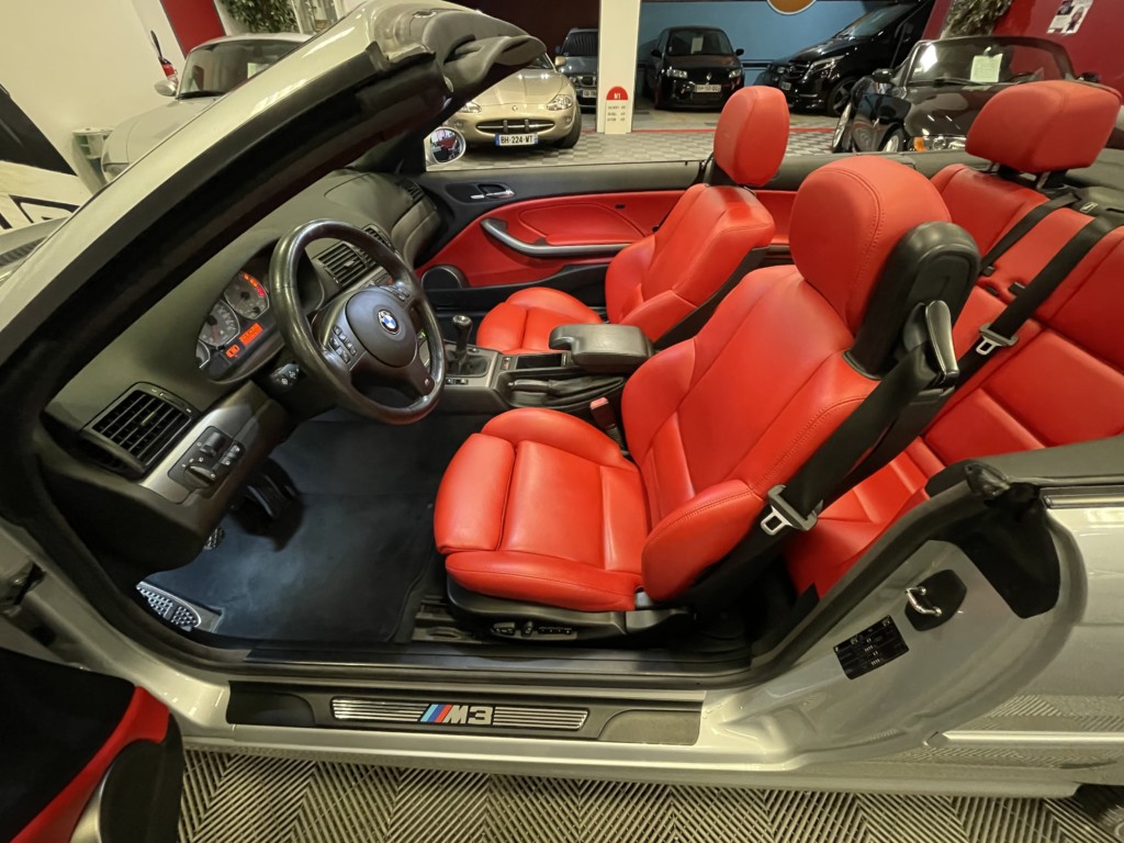 BMW M3 - Cabriolet 3.2 343ch BVM6 (E46)